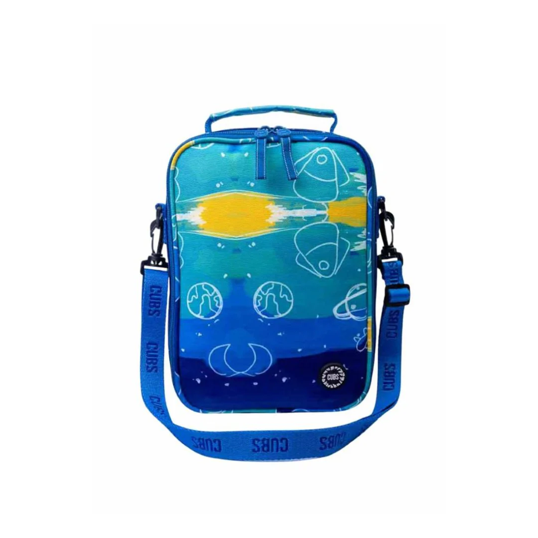 Shades of Blue universe Lunch bag Senior