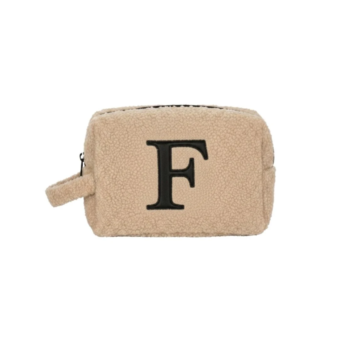 Fur Pouch Letters F