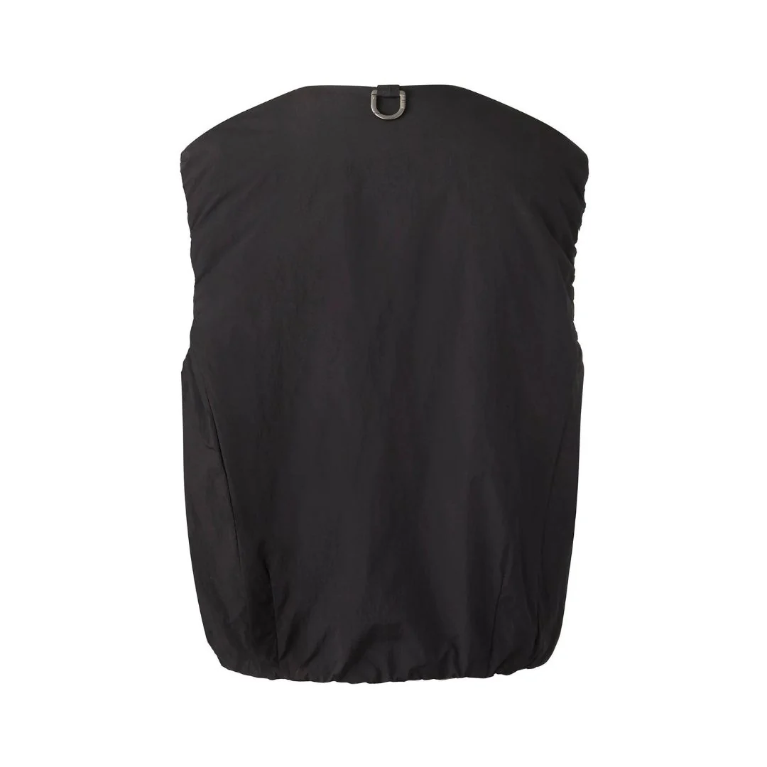 Water Repellent Reversible Padded Vest Jacket - Image 4
