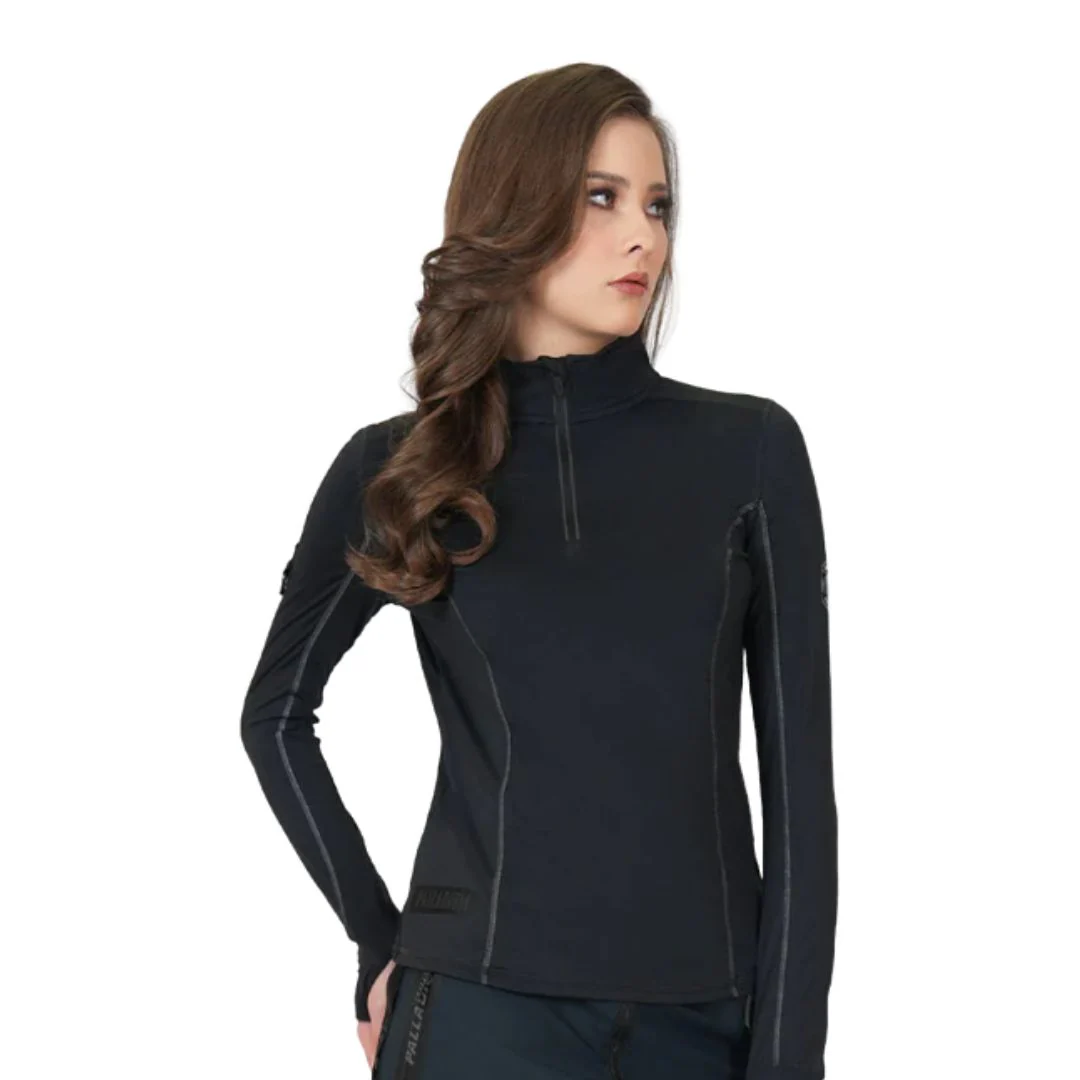 Half Zip Long Sleeve T-shirt - Image 5