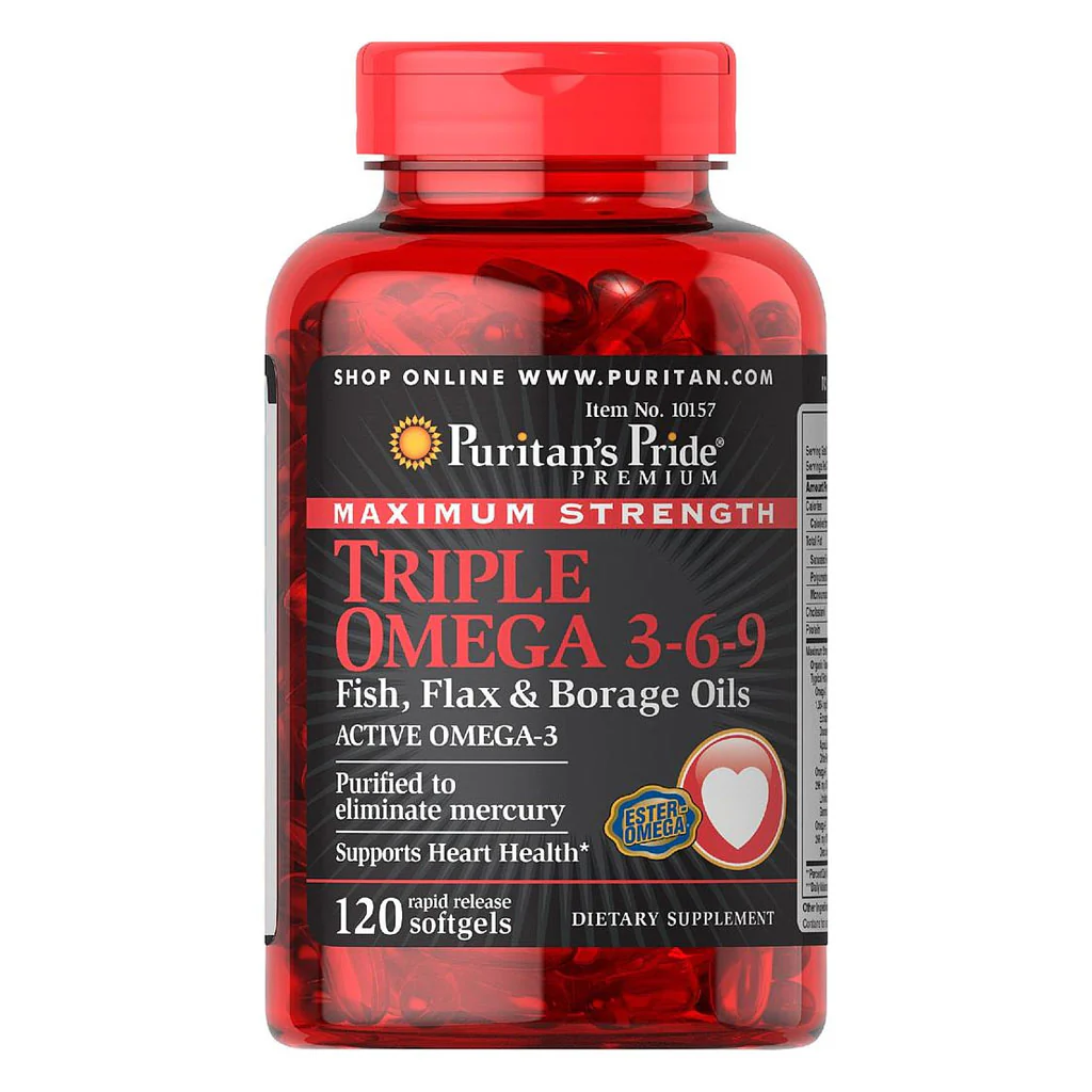 Triple Omega 3.6.9 40Serv/120Soft Gels