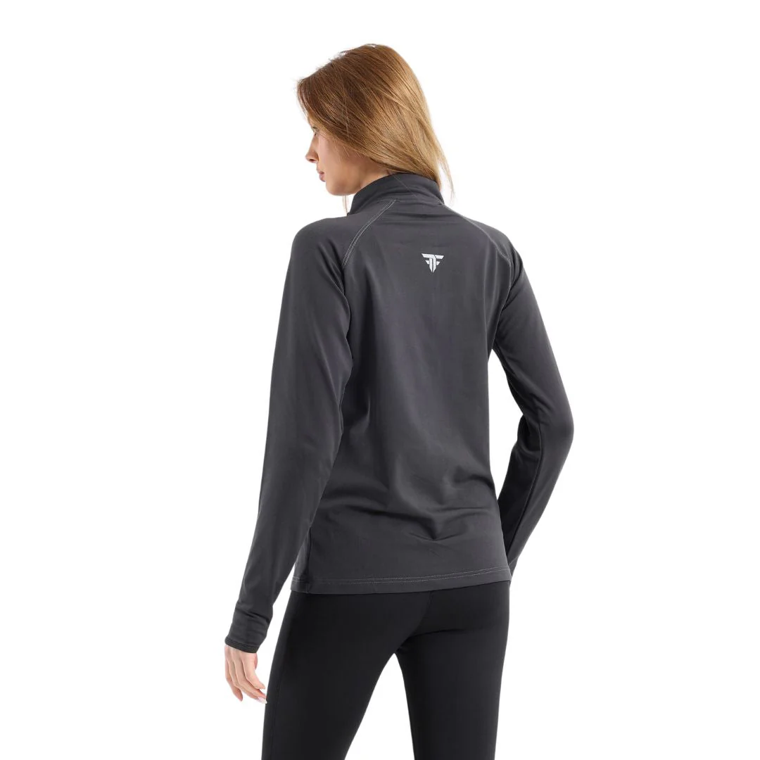 Outrun the cold training top in grey - Image 2