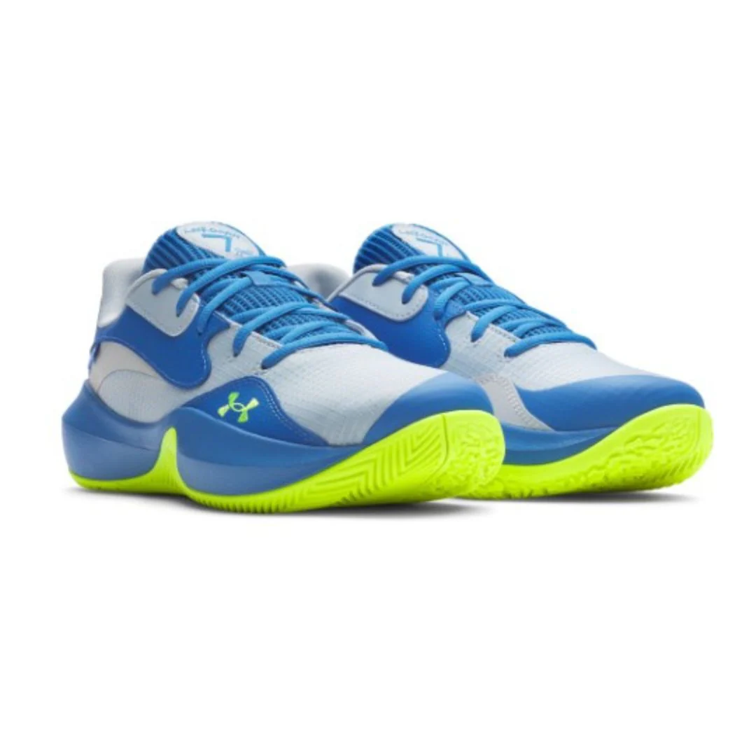 UA Lockdown 7 Low Basketball Shoes - Image 2
