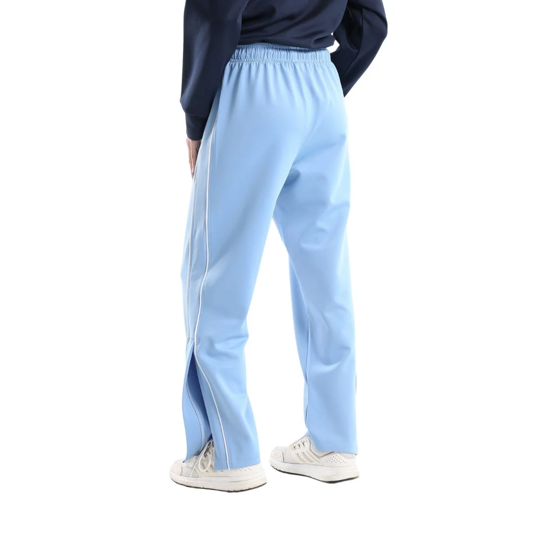 Classic side stripes sweatpants in baby blue - Image 2