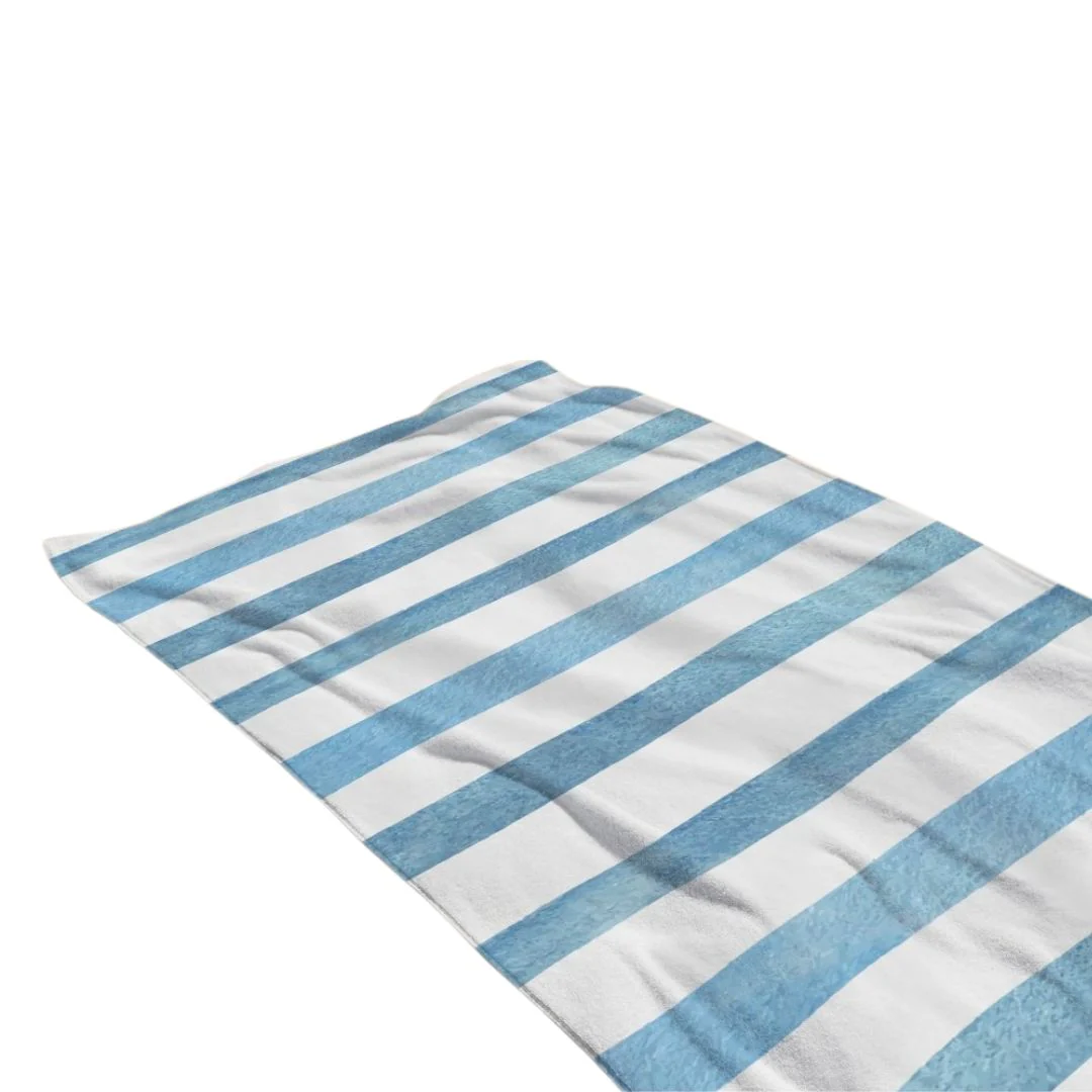 Printed Terry Microfiber Beach Towel 105 x 175 cm