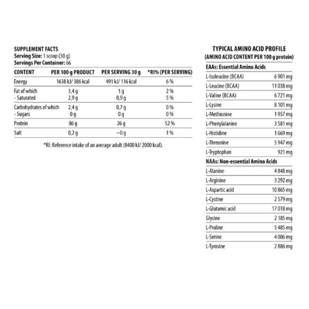Shadowhey Isolate 100% Whey Protein Isolate 66Serv - Image 2
