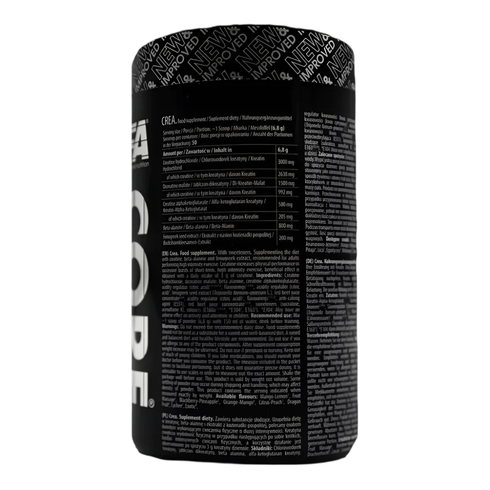 CREA CORE 50 Serv - 340 G - Pure flavor - Image 2