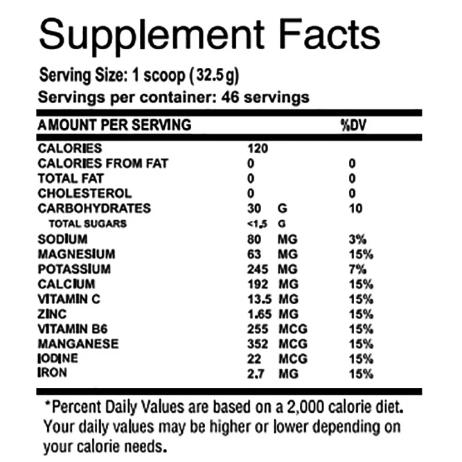 Max Carb Up With Electrolytes-46Serv.-1500G - Image 4
