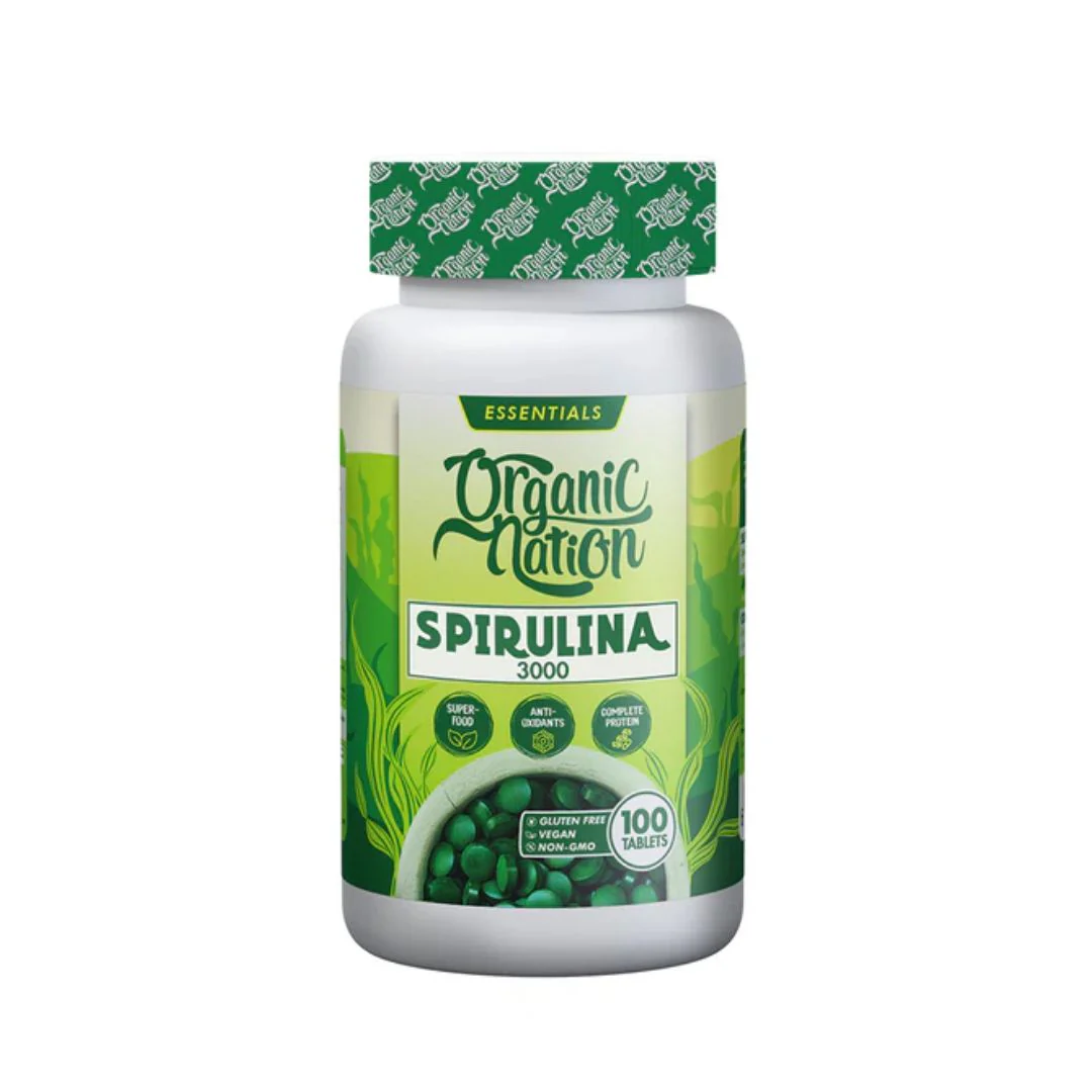 Spirulina - 33 Serv. - 100 Tablets - Image 2