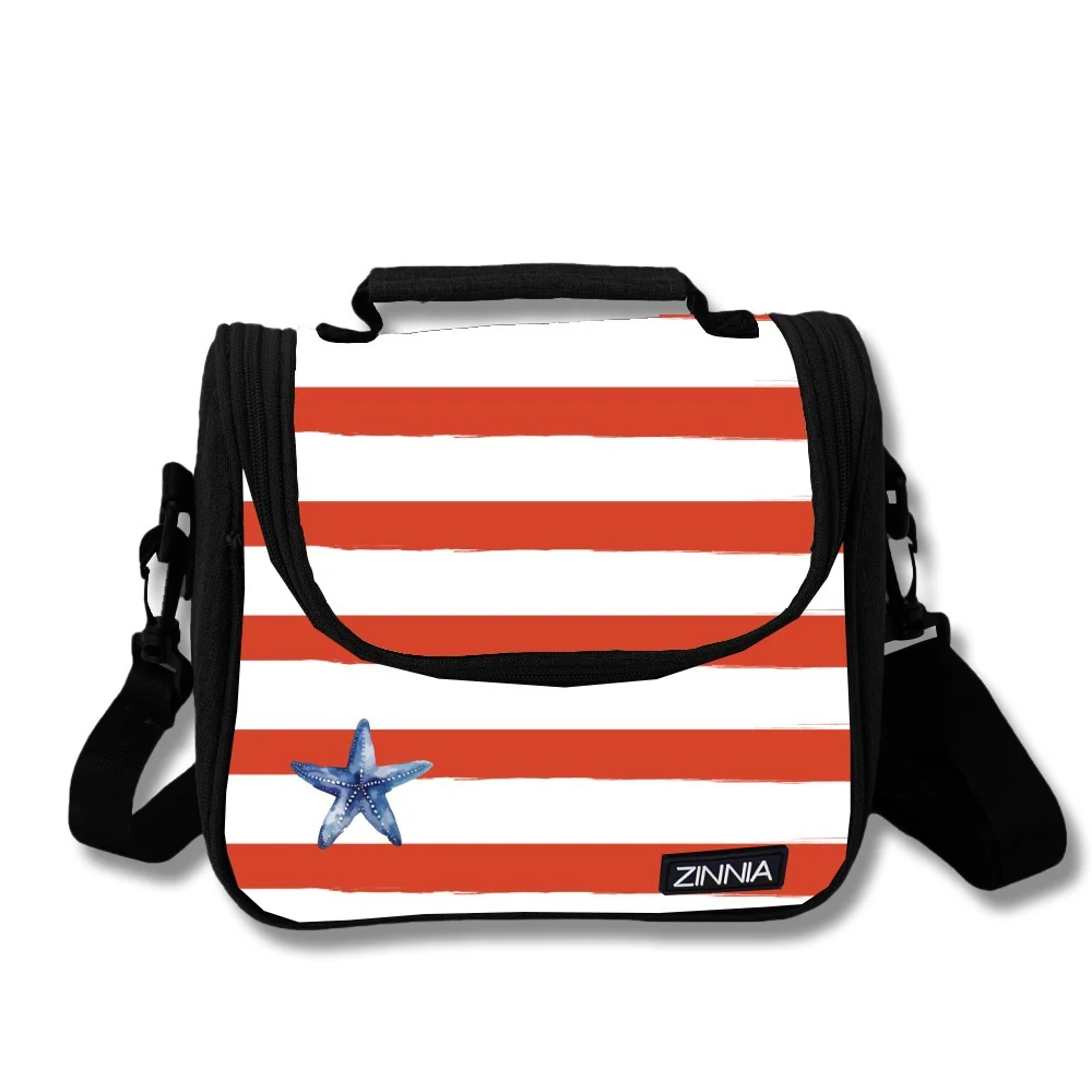 Retro Red Lunch Bag