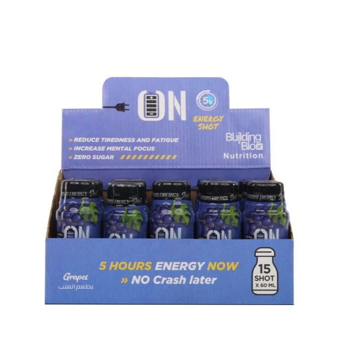 ON Energy Shot  - Grapes  (Pack of 15 Shot) - Image 2