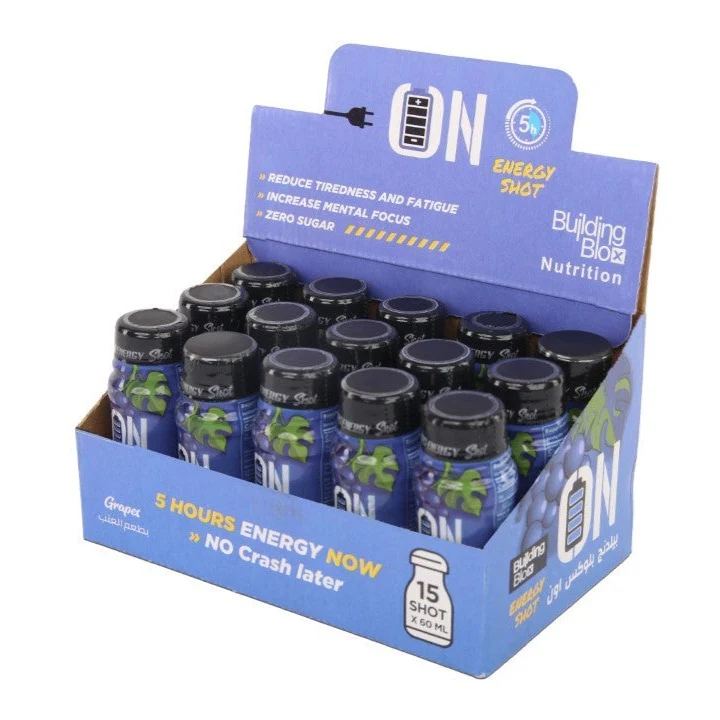 ON Energy Shot  - Grapes  (Pack of 15 Shot) - Image 3