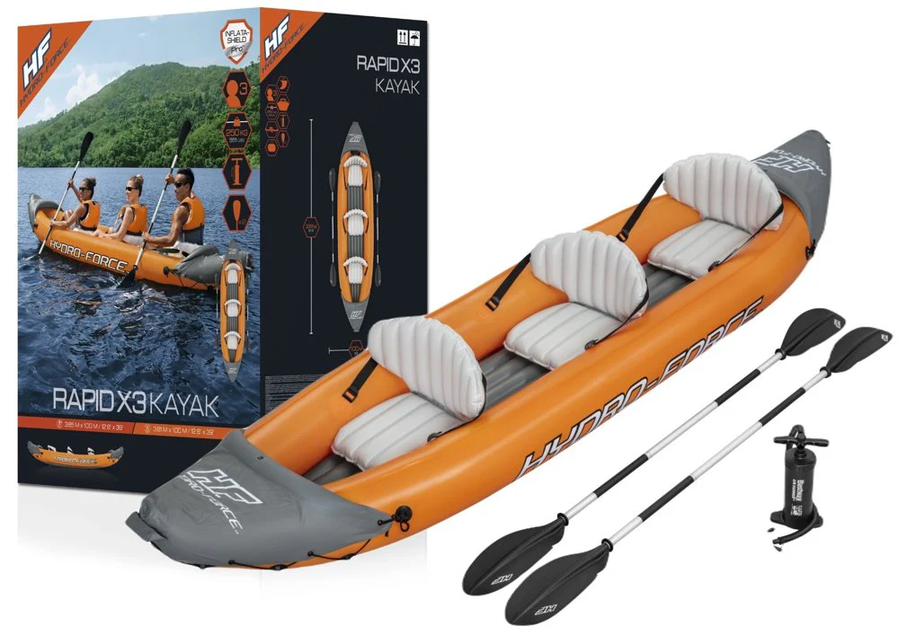 Hydro-Force Rapid X3 Inflatable Kayak - Image 14