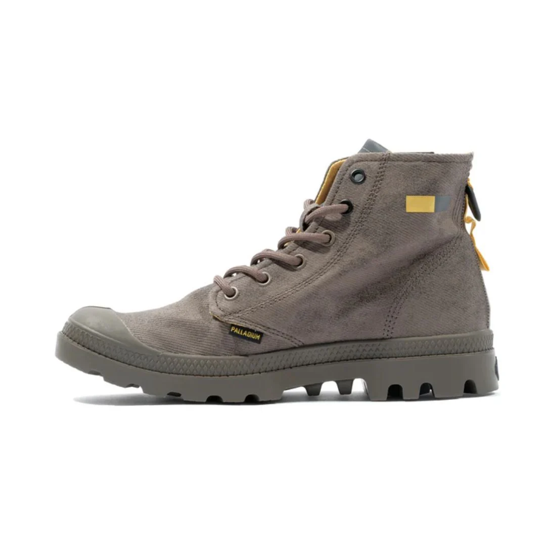 Military-Inspired Canvas Boot - Image 3