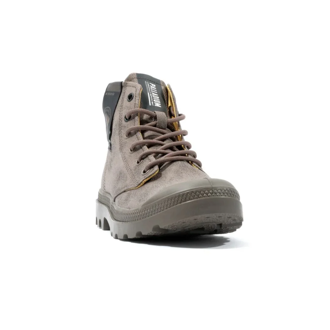 Military-Inspired Canvas Boot - Image 4