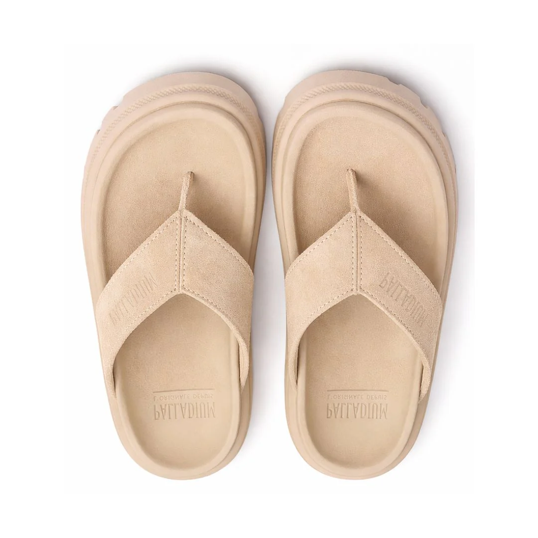 Dunelite Azur Suede Slides