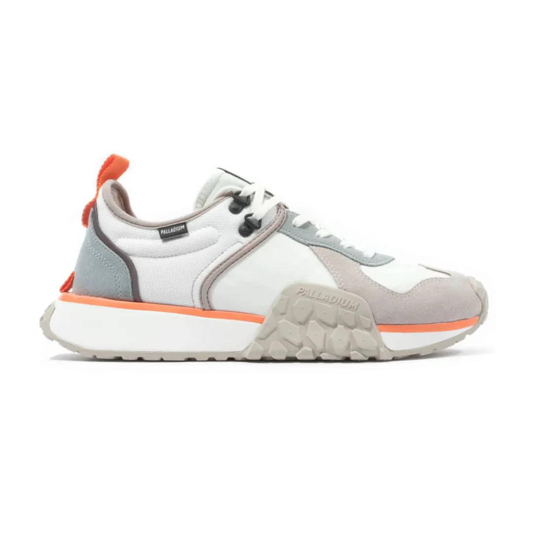 Low Top Mixed Material Sneaker