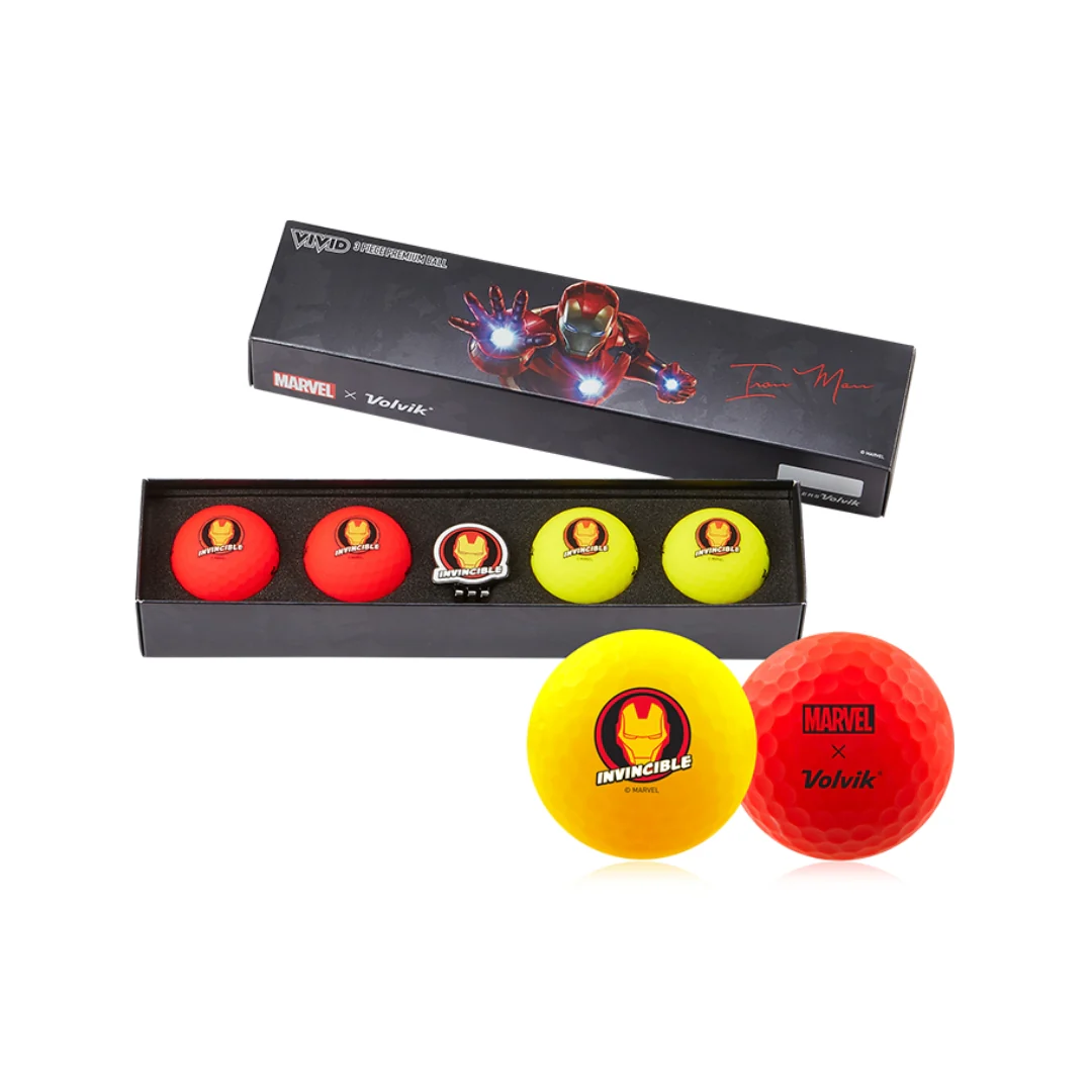 Marvel Iron Man Golf Ball Gift Set
