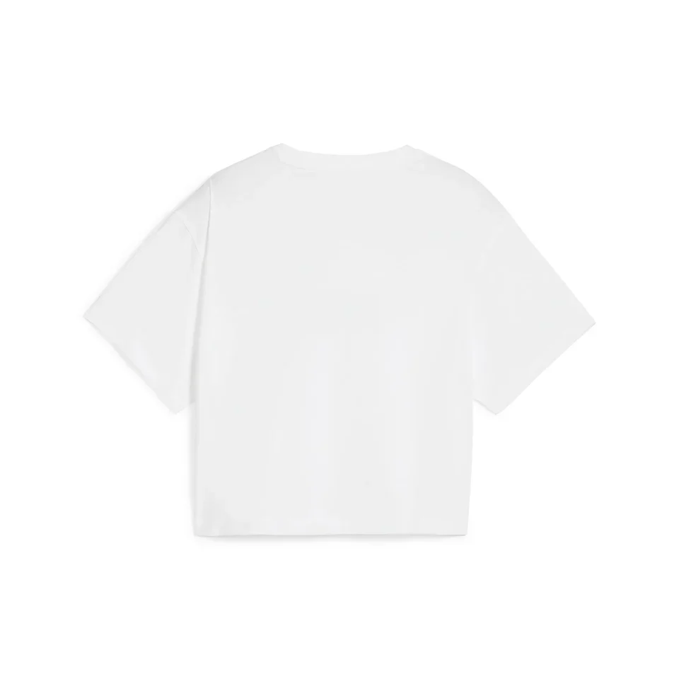 Logo Crop Short Sleeve T-Shirt - Image 2