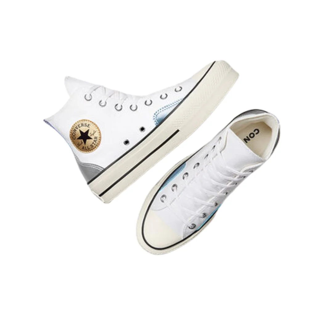 Chuck Taylor All Star Lift Y2K Chrome Shoes - Image 3
