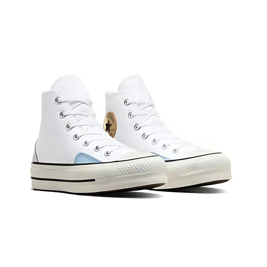 Chuck Taylor All Star Lift Y2K Chrome Shoes - Image 4