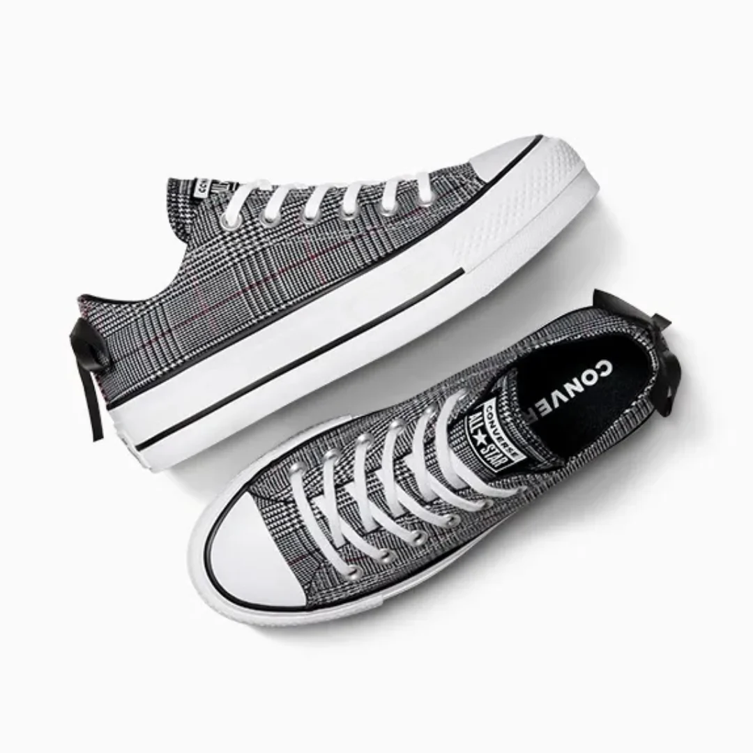Chuck Taylor All Star Lift Platform Plaid Shoes - Image 5