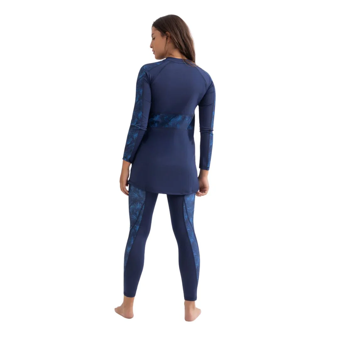 Asymmetrical Basic Swimsuit - Image 2