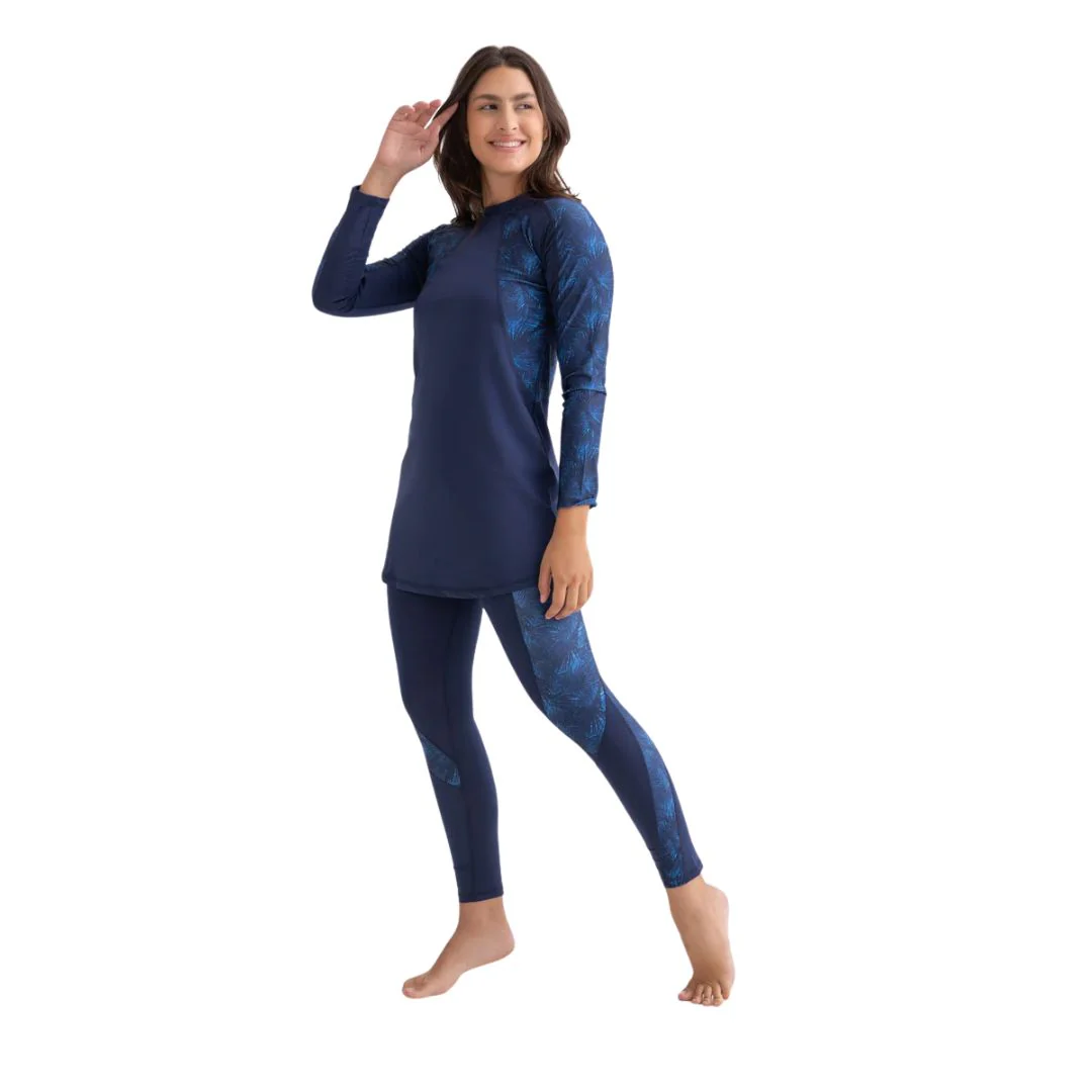 Asymmetrical Basic Swimsuit - Image 3