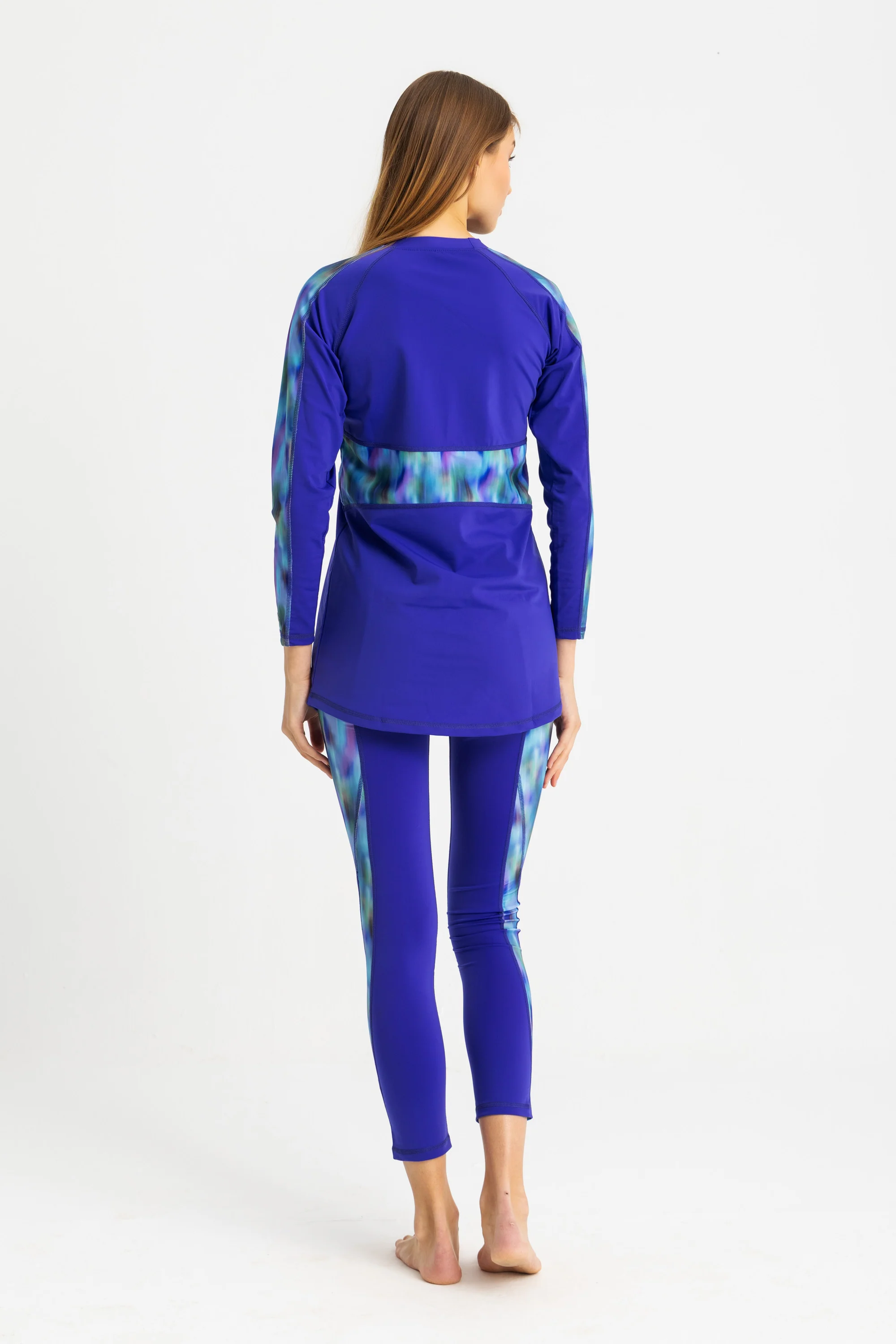 Asymmetrical Basic Swimsuit - Image 3