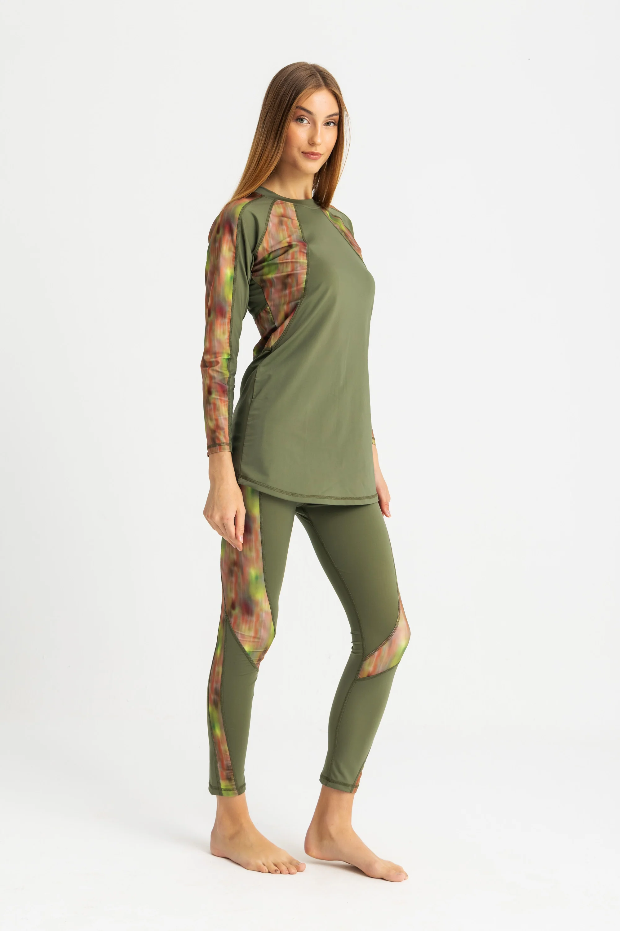 Asymmetrical Basic Swimsuit - Image 2