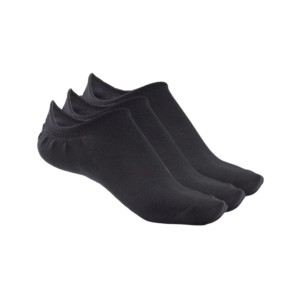 Reebok Unisex Socks Te Invisible Sock 3Pairs