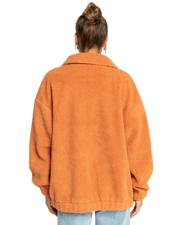 My Cozy - Sherpa Zip Fleece Jacket - Image 3