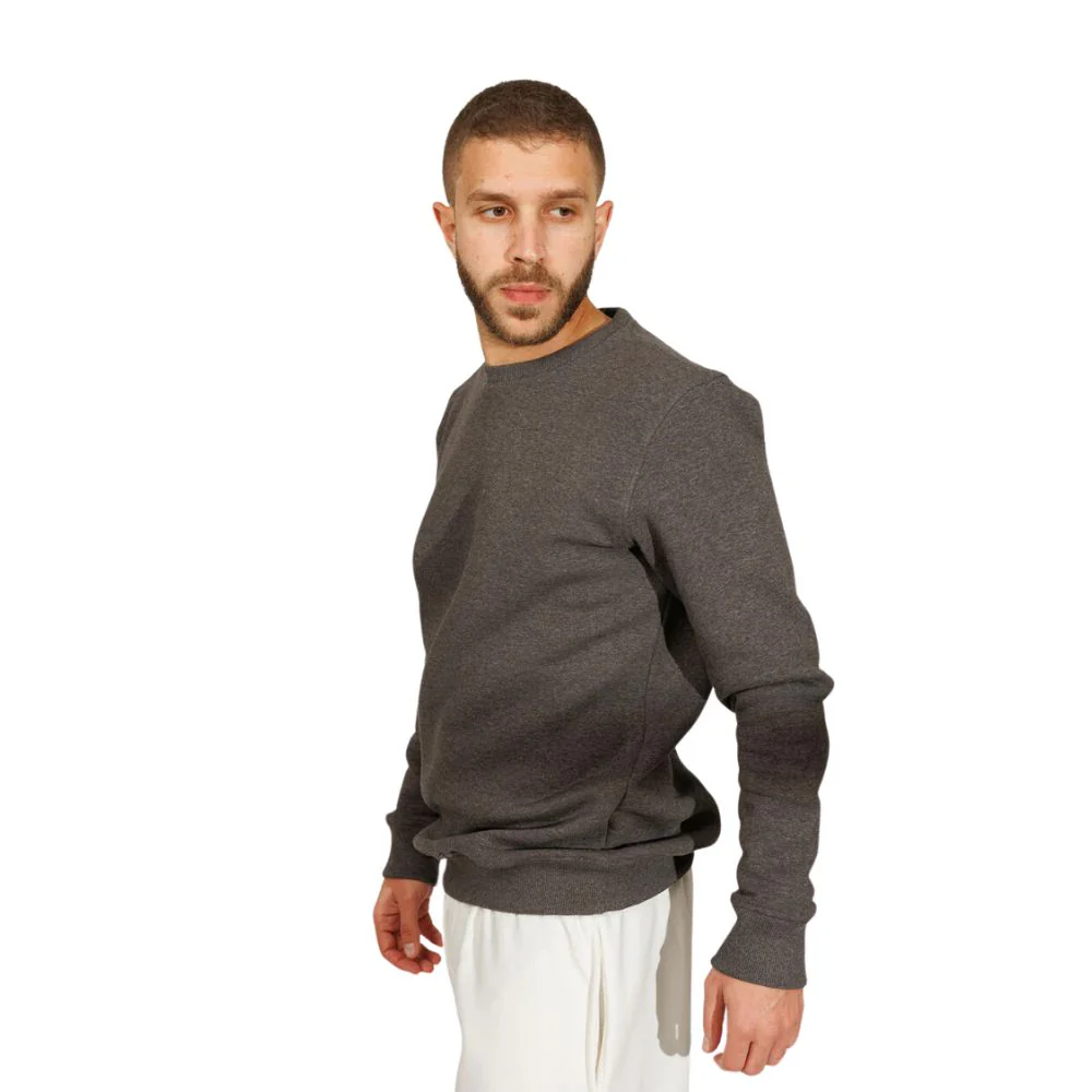 Essential Athleisure Sweatshirt In Grey - Image 2
