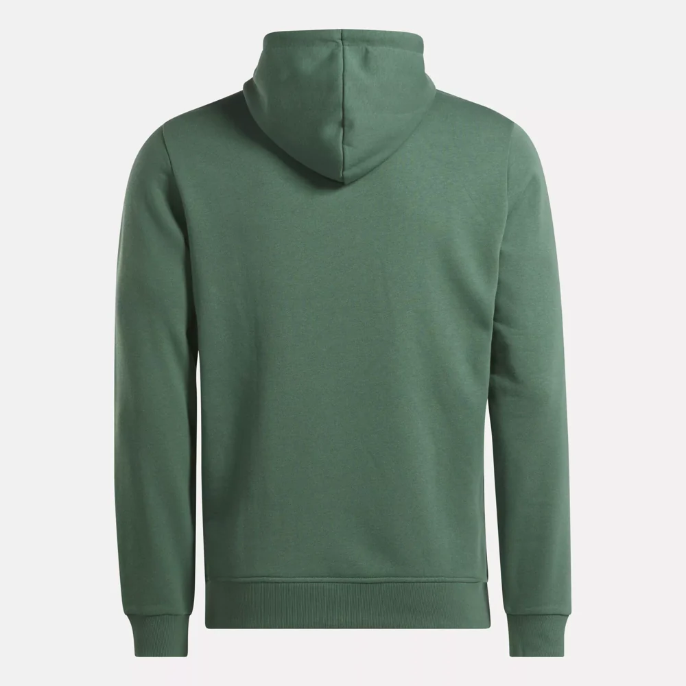 Identity Fleece Stacked Logo Pullover Hoodie - Image 5