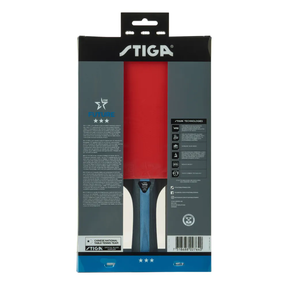 Future 3-Star Table Tennis Bat - Image 4
