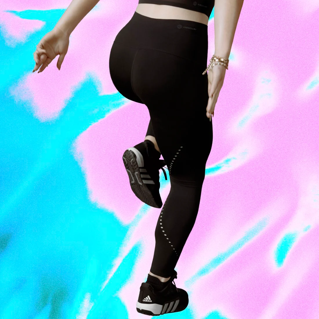 Tailored HIIT Luxe 45 seconds Training 7/8 Leggings - Image 3