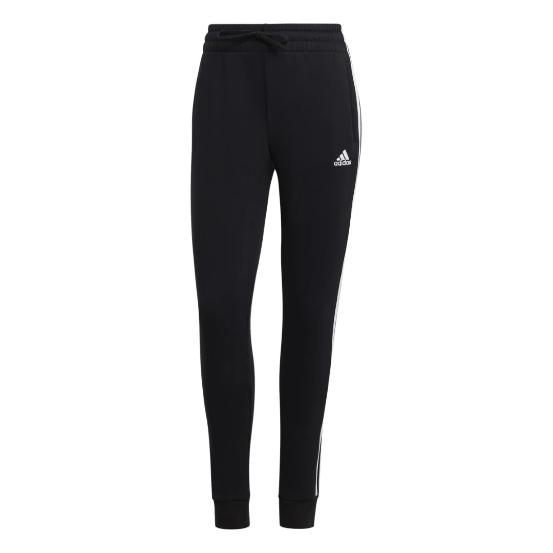 Essentials 3-Stripes Fleece Joggers - Image 6
