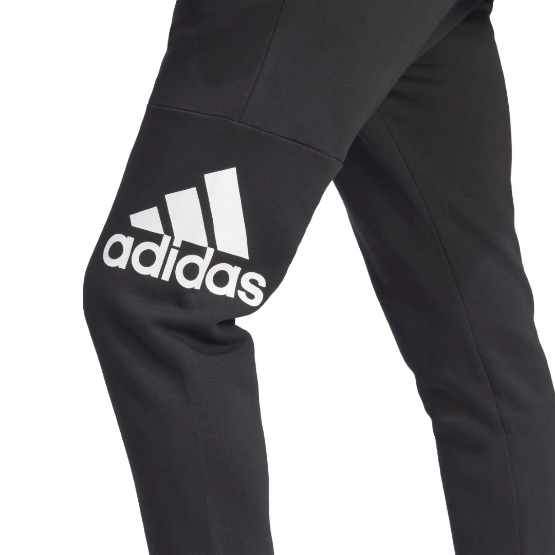 Essentials Fleece Tapered Cuff Big Logo Joggers - Image 4