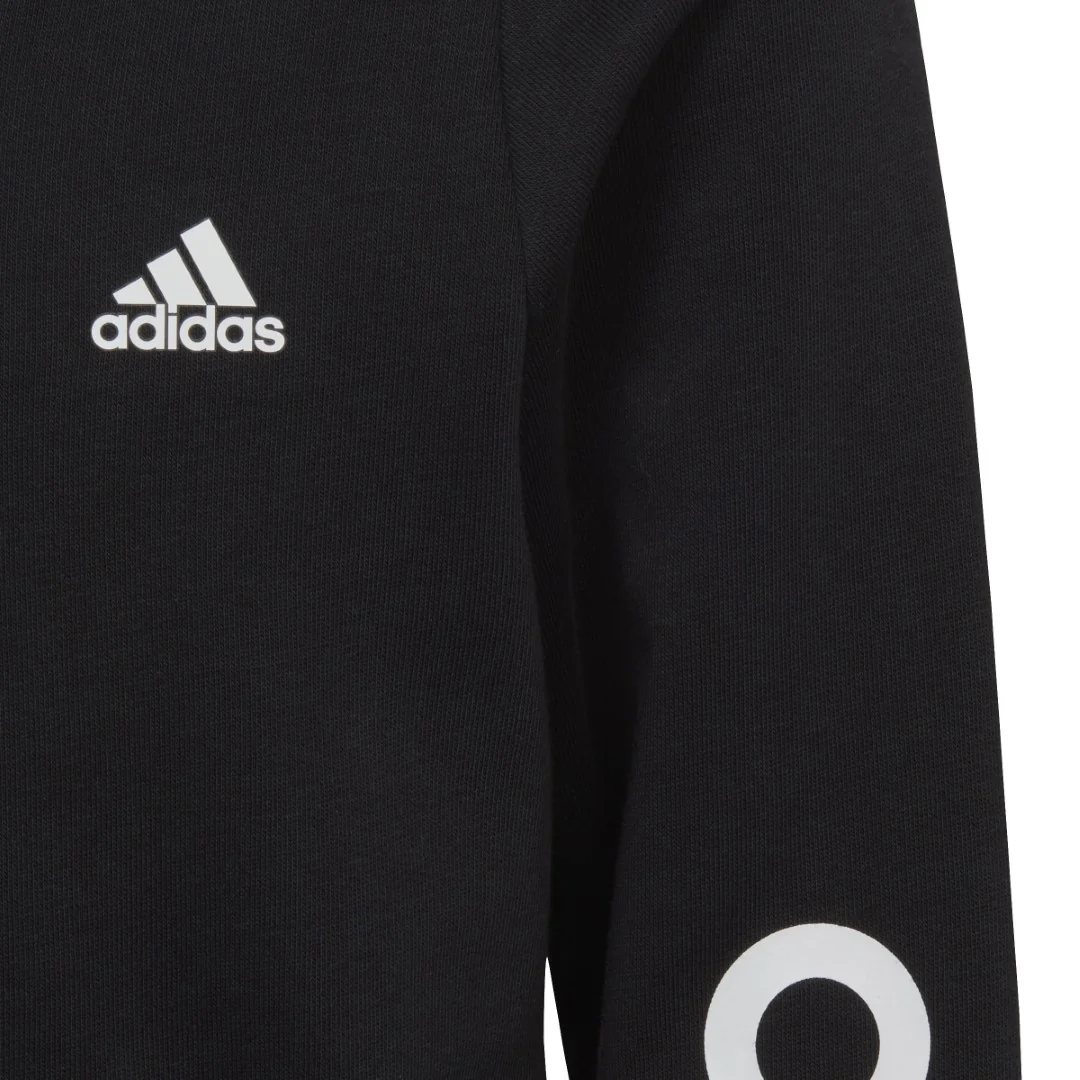 Essentials Linear Logo Full-Zip Hoodie - Image 4