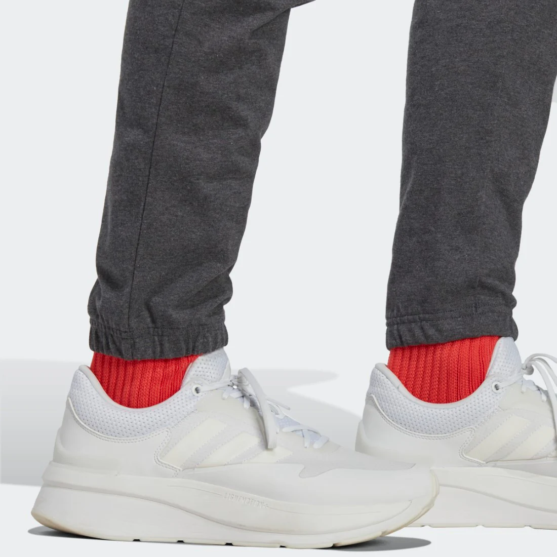 Essentials Single Jersey Tapered Badge Of Sport Joggers - Image 5