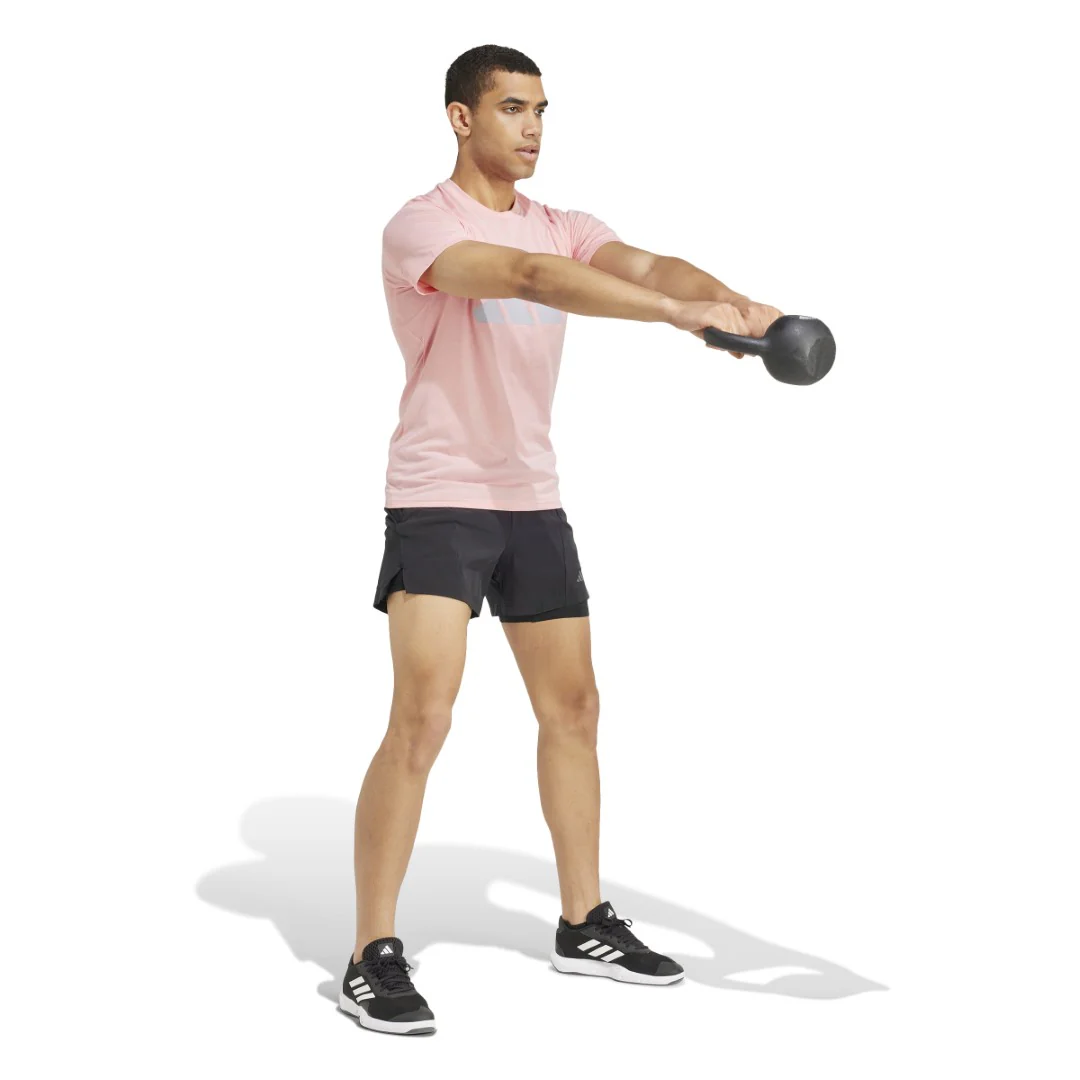 Train Essentials Feelready Logo Training T-Shirt - Image 3