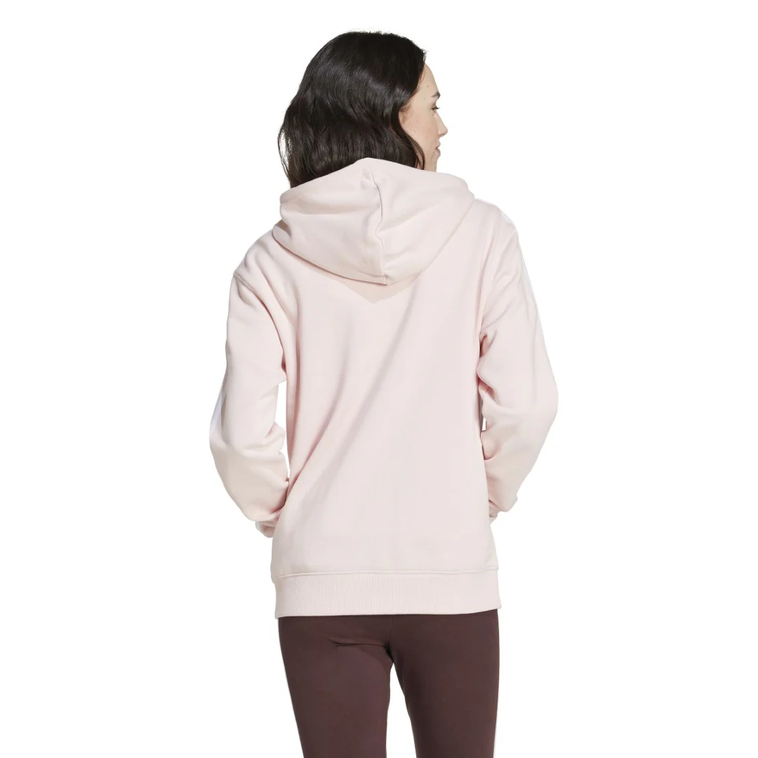 Essentials 3-Stripes French Terry Regular Full-Zip Hoodie - Image 2