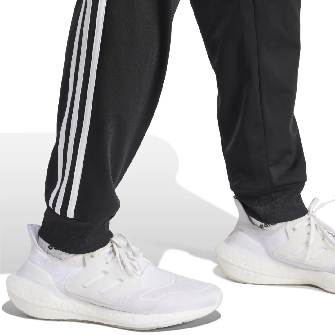 Essentials Warm-Up Tapered 3-Stripes Track Tracksuit Pants - Image 4