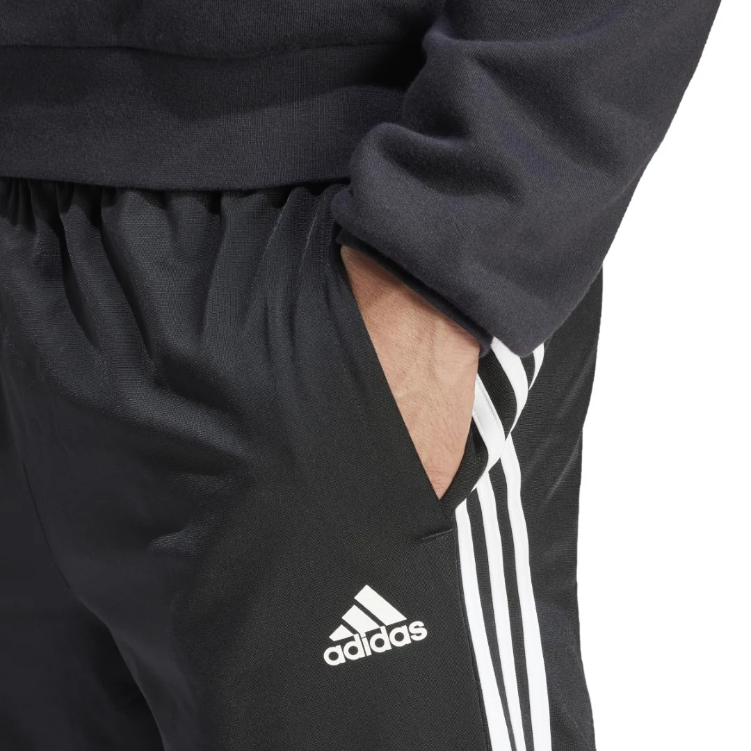 Essentials Warm-Up Tapered 3-Stripes Track Tracksuit Pants - Image 5