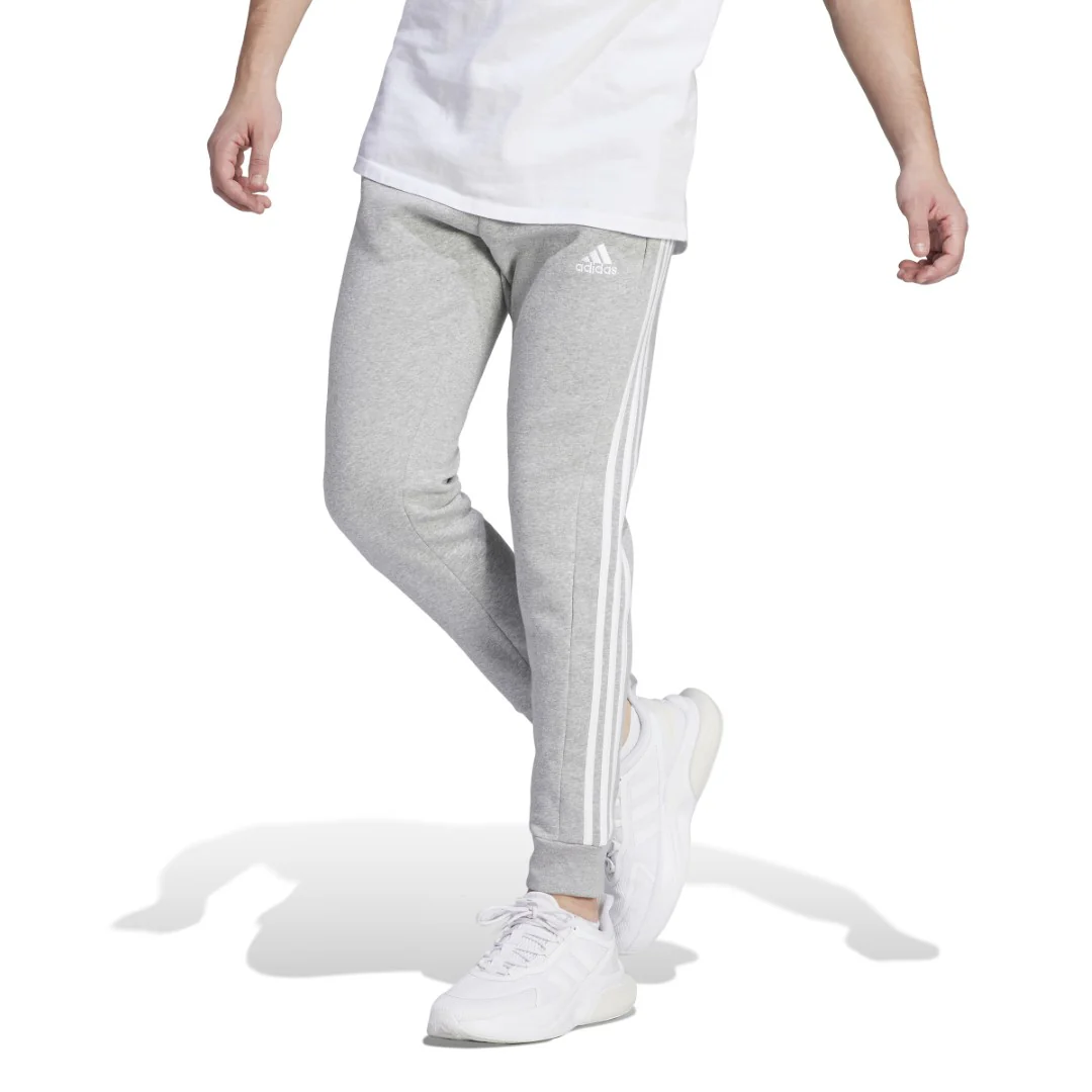 Essentials Fleece 3-Stripes Slim-Fit Joggers