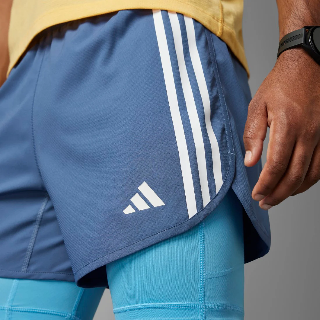Own The Run 3-Stripes 2-in-1 Shorts - Image 9