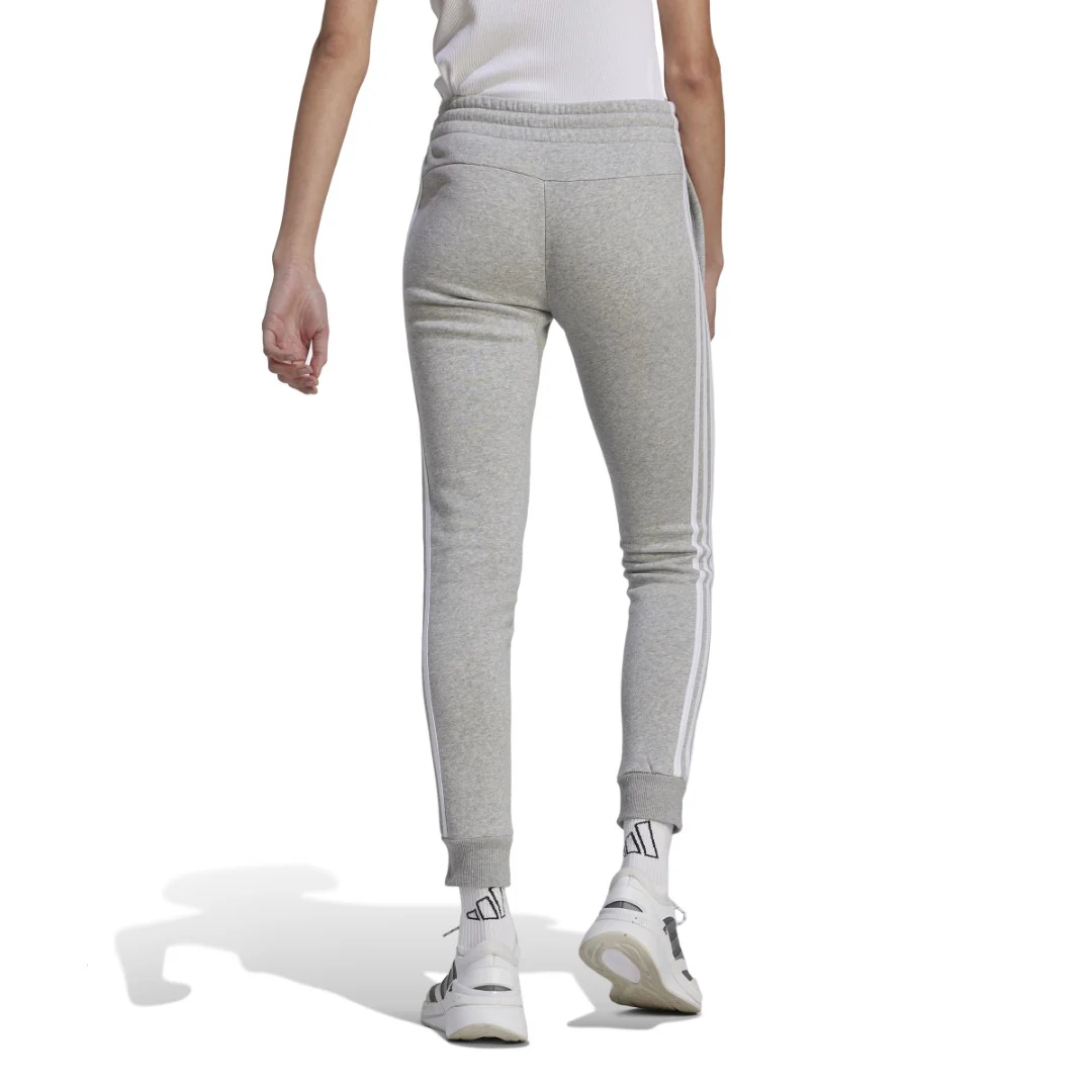 Essentials 3-Stripes Fleece Joggers - Image 2