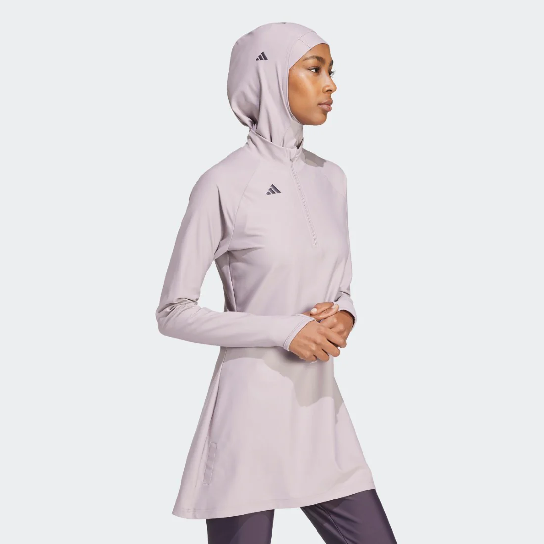 3-Stripes Swim Long Sleeve Top - Image 3