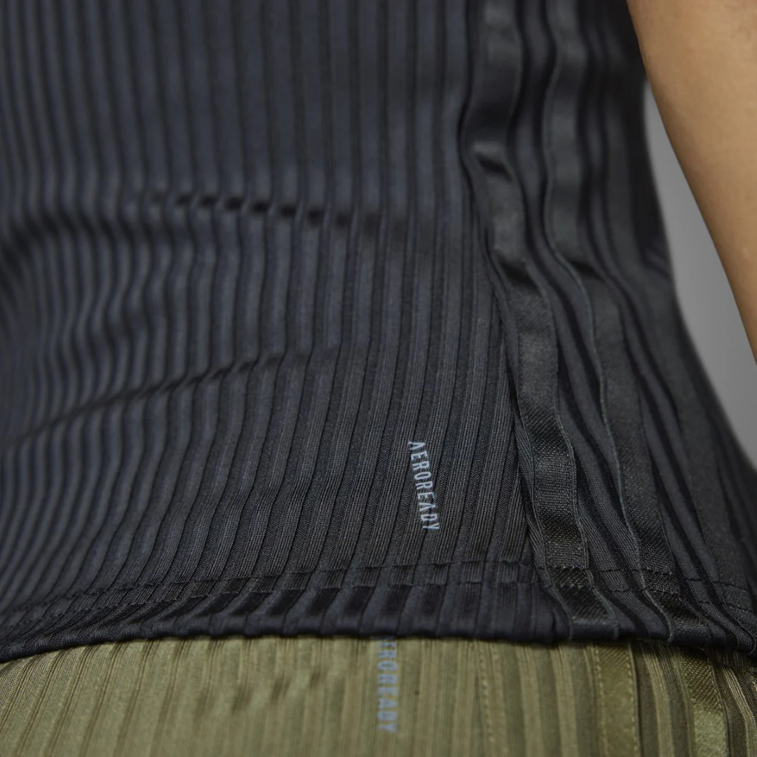 All Gym Seasonal Rib Tight Fit Tonal 3-Stripes Tank Top - Image 14