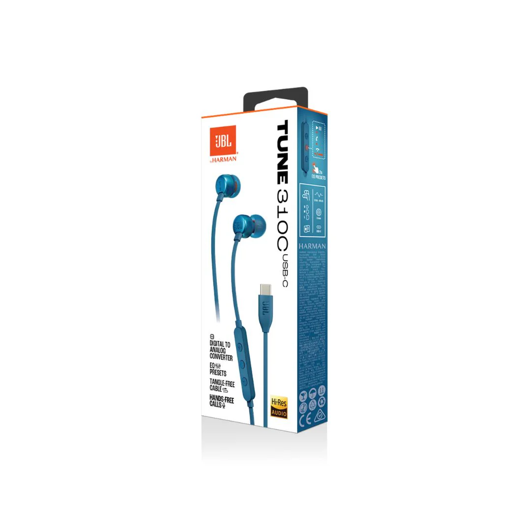 JBL Tune 310C USB  Earphones - Image 3